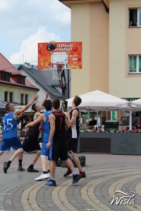 Fragment meczu Pikniku Streetballa